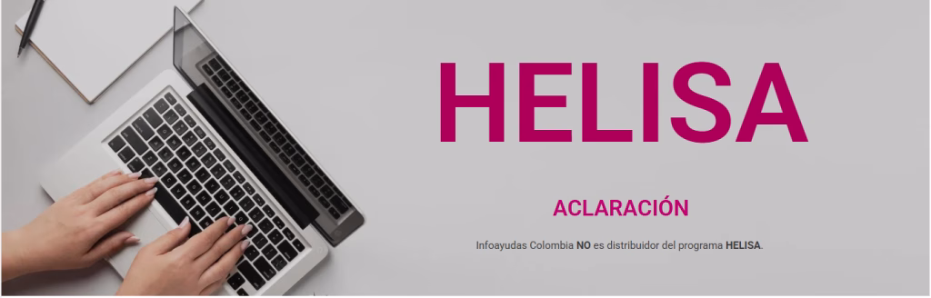 Interfaz de Helisa Software con módulos contables y administrativos para empresas colombianas