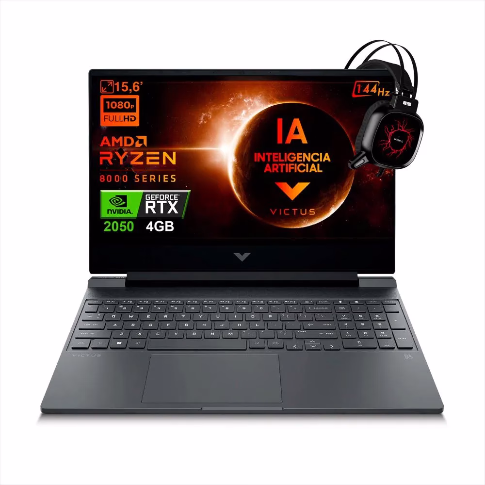 HP Victus 15-FB2025LA – Potencia gamer y profesional en formato portátil
